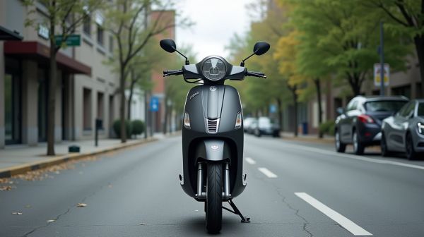 Une plaque conforme pour rouler en scooter en toute légalité